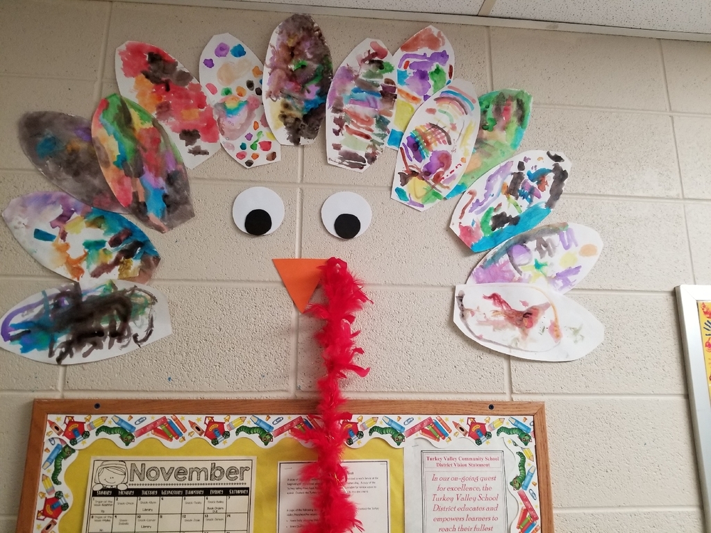Preschool turkey feathers 2020